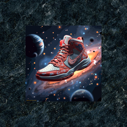 Red Jordan Sneaker