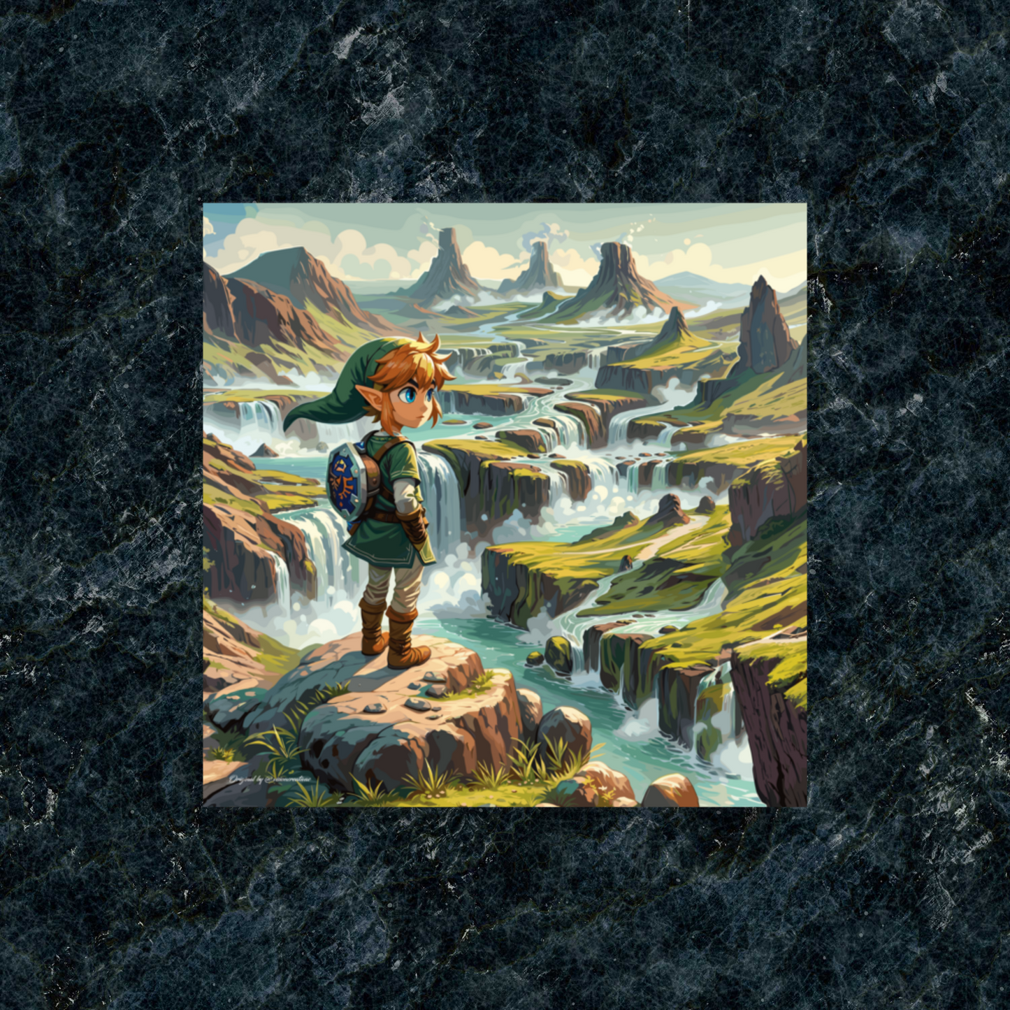 Link Waterfalls Print